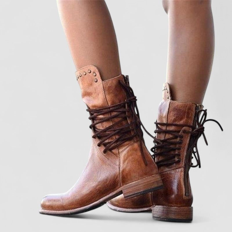 Rachel | Bottines vintage à lacets