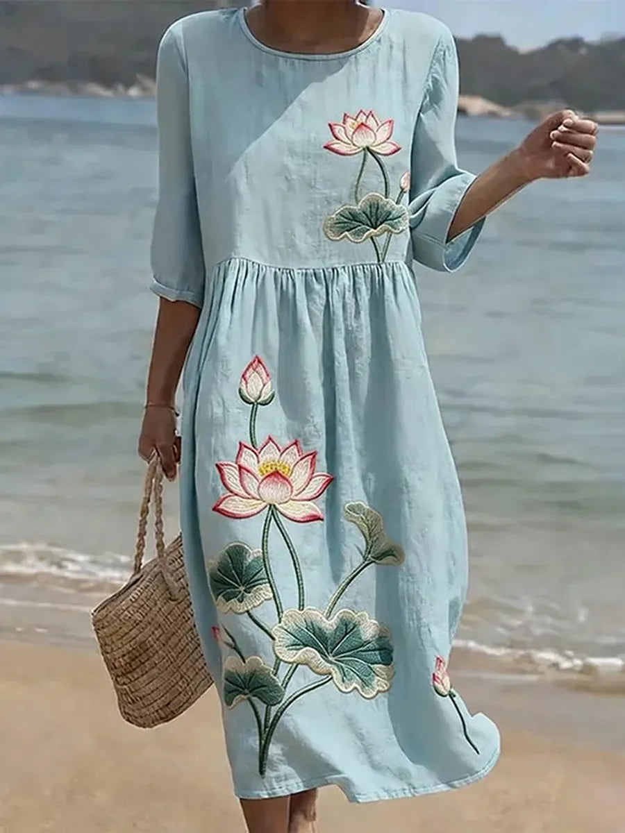 Robe Fleurie d'Été – Zenith Moda