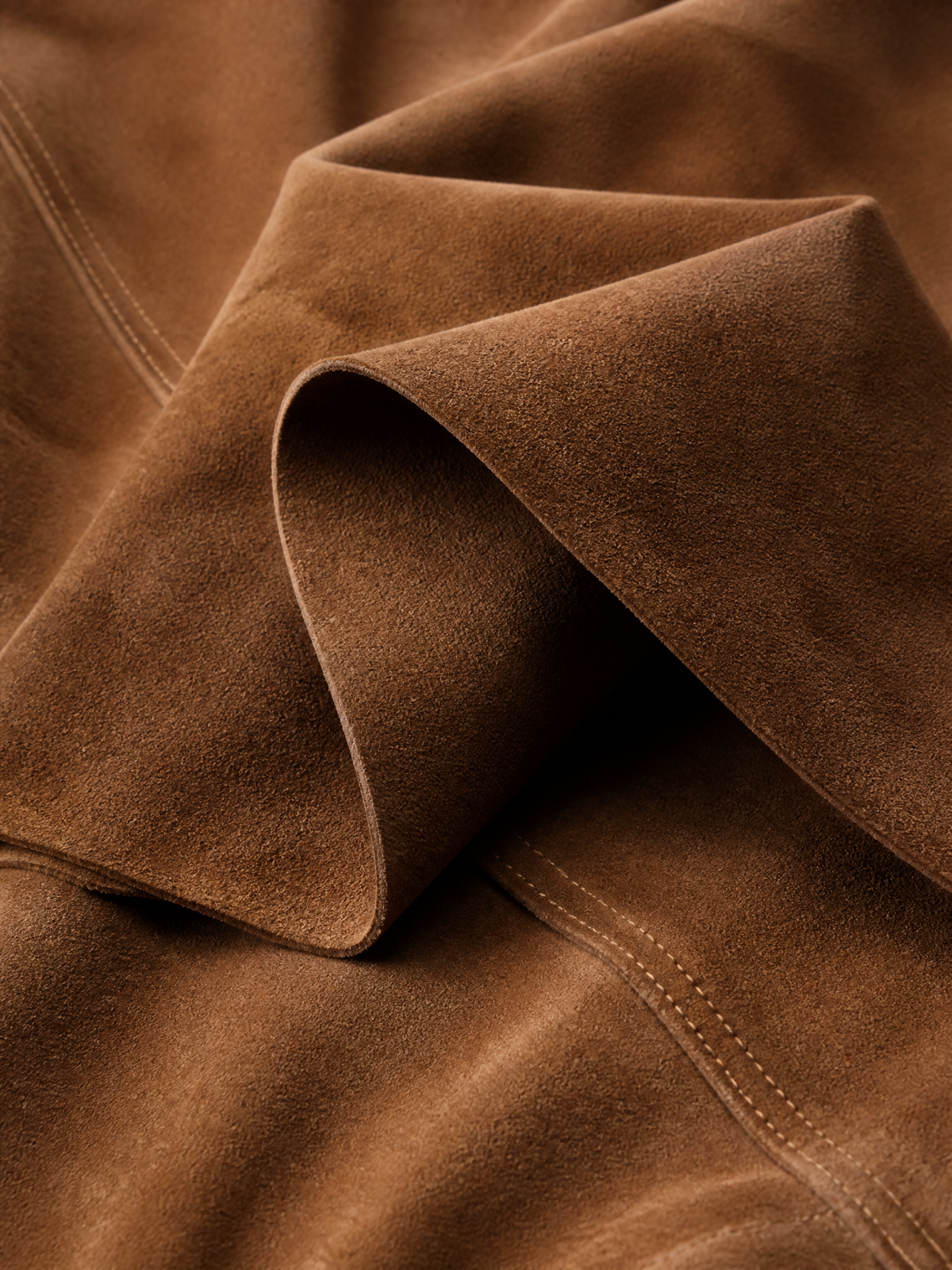 Robe Droite en Suédine à Demi-Zip pour Sorties Décontractées d'Inspiration Far West – Prune