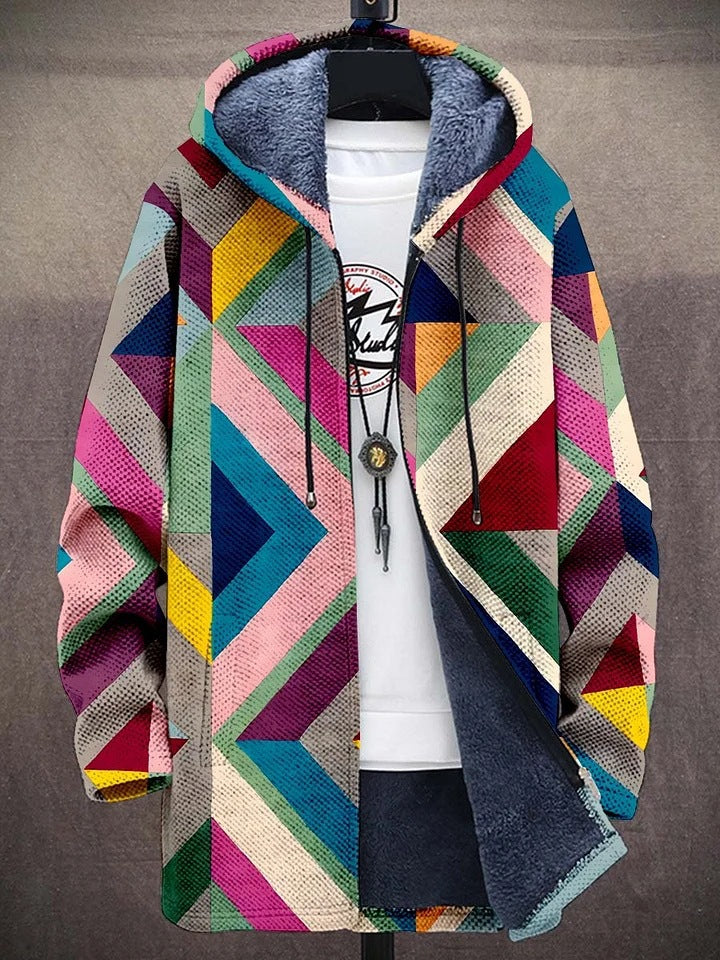 Bibiane | Cardigan Artistique à Capuche