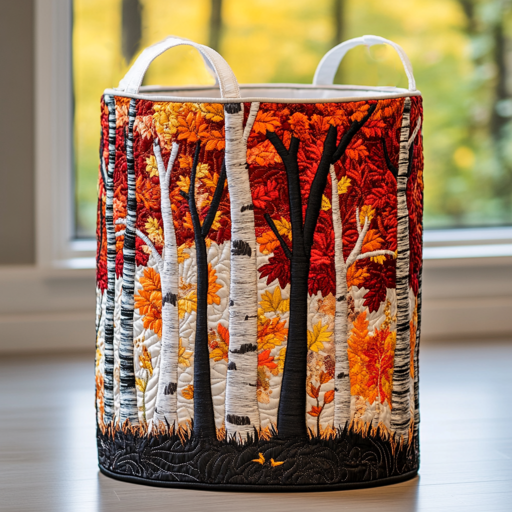 Ortense | Panier en Tissu Matelassé Fait Main