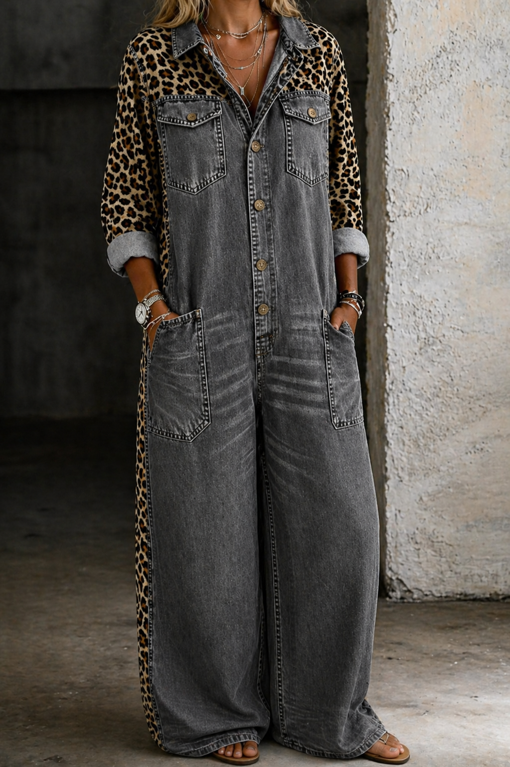 Combinaison Chemise Bérangère en Jean