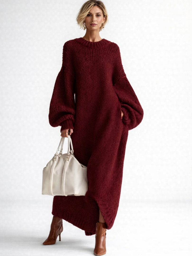 Verveine | Robe Pull Oversize