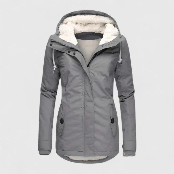 Carla | Manteau d'Hiver à Capuche
