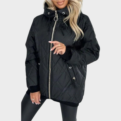 Marilou | Veste Matelassée à Capuche et Zip