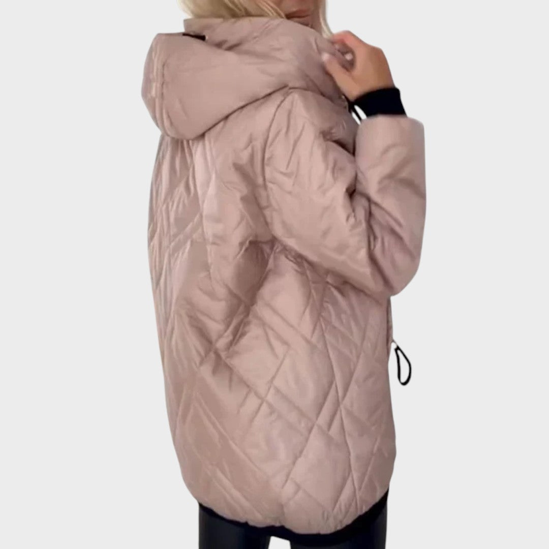 Marilou | Veste Matelassée à Capuche et Zip