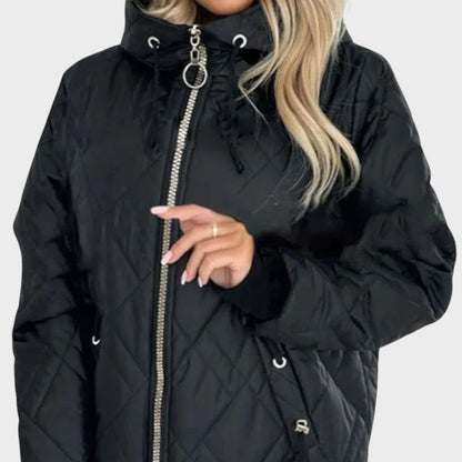 Marilou | Veste Matelassée à Capuche et Zip