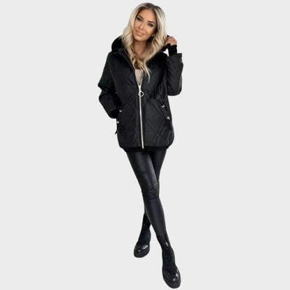 Marilou | Veste Matelassée à Capuche et Zip