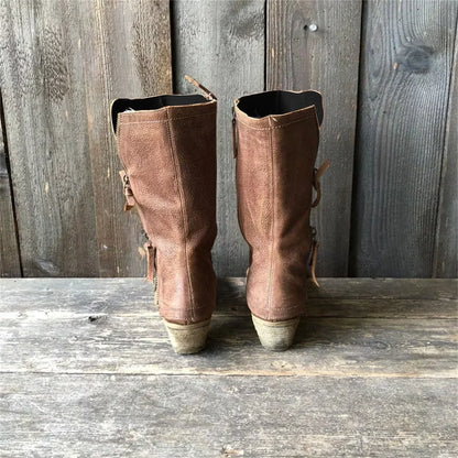 Adrienne | Bottes Western en Cuir