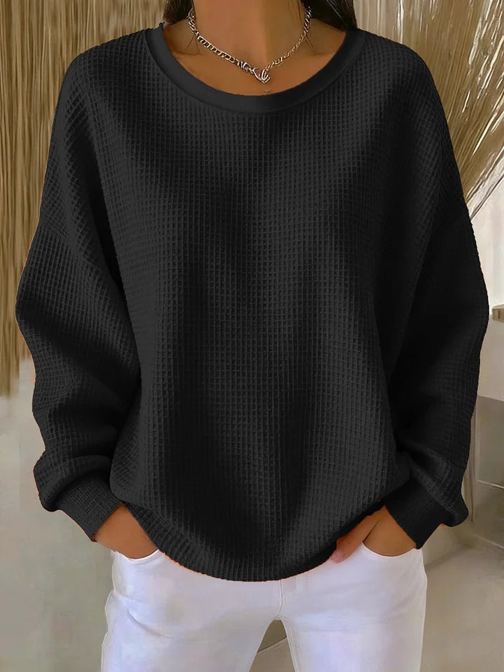 Nadine | Pull Gaufrée Classique