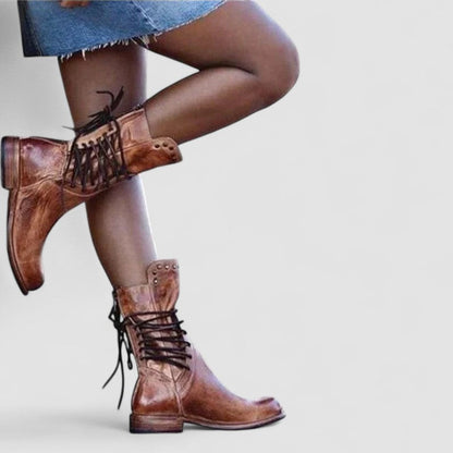Rachel | Bottines vintage à lacets