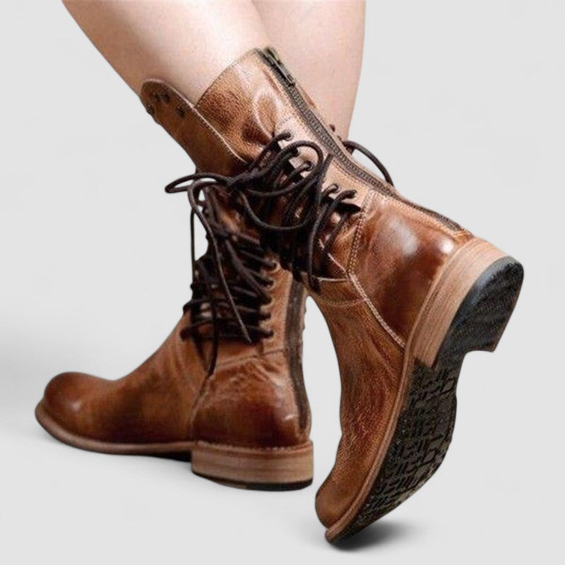 Sixtine | Bottes Western en Daim