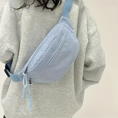 Perle | Sac à Bandoulière Velours Côtelé