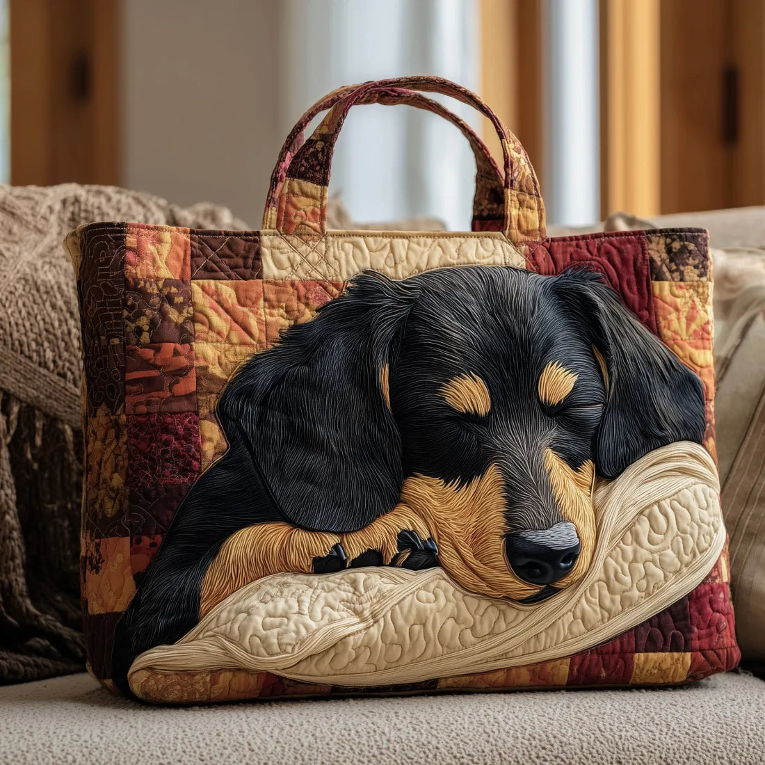 Sac Tote Matelassé – Teckel