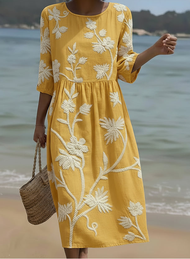 Robe Fleurie d'Été – Zenith Moda