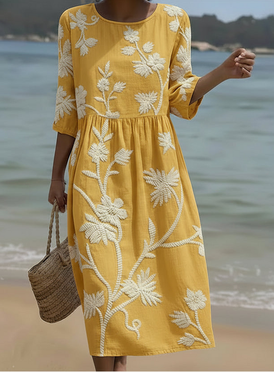 Robe Fleurie d'Été – Zenith Moda