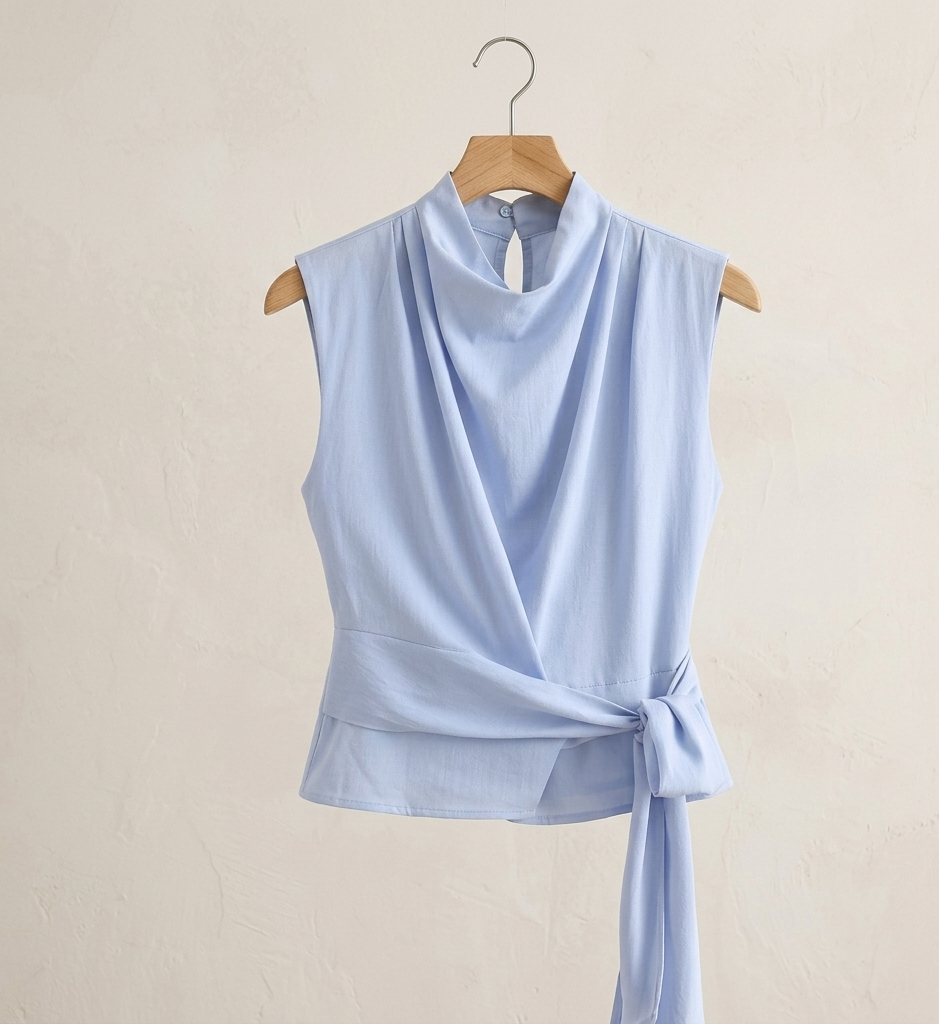 Blouse Col Dos-Nu