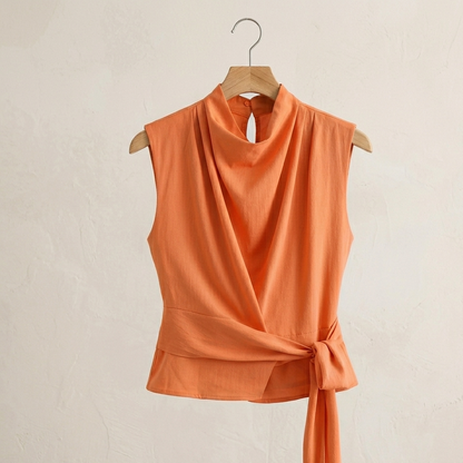 Blouse Col Dos-Nu