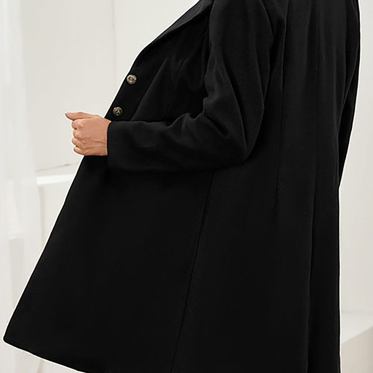 Ottoline | Manteau Cintré à Col Cranté