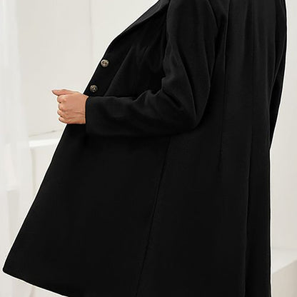 Ottoline | Manteau Cintré à Col Cranté