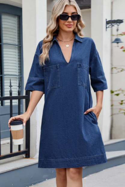 Robe Florence Casual en Denim