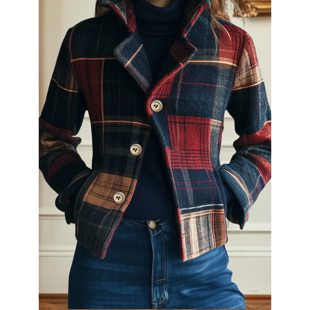 Nella | Veste Classique à Carreaux