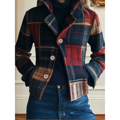 Nella | Veste Classique à Carreaux