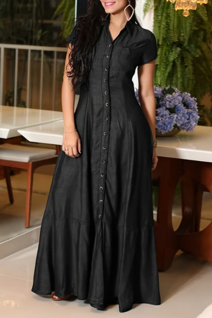 Robe Elvire Longue en Jean