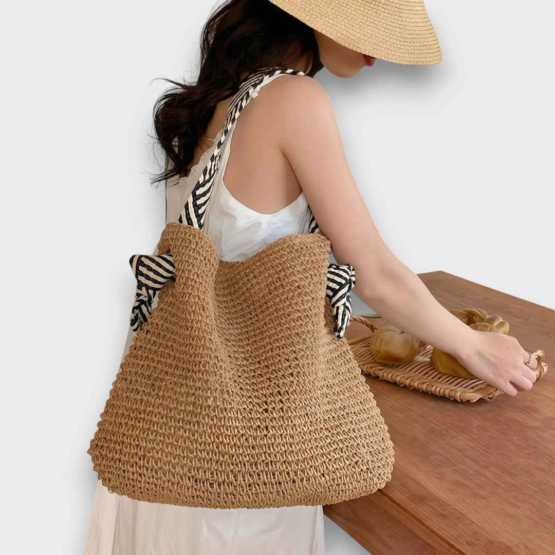 Camilla™ | Sac Bohème Structuré à Anses Statement