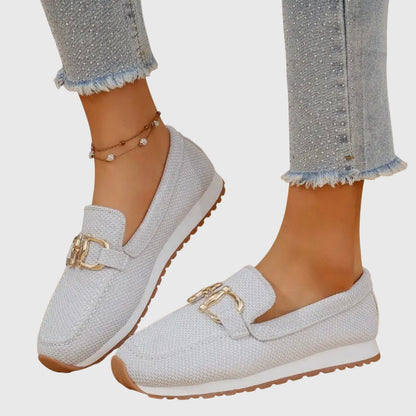 Thérèse | Mocassins Confort en Mesh à Mors et Semelle Antidérapante