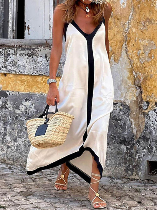 Sylvie | Robe Midi Bicolore