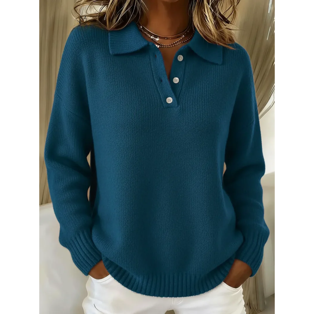 Martine | Pull Polo Doux