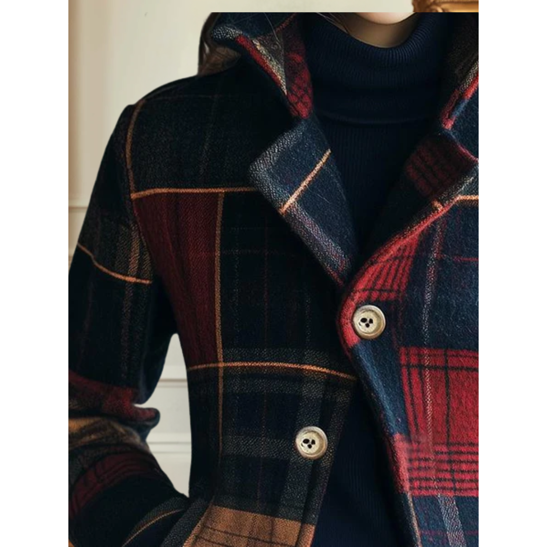 Nella | Veste Classique à Carreaux