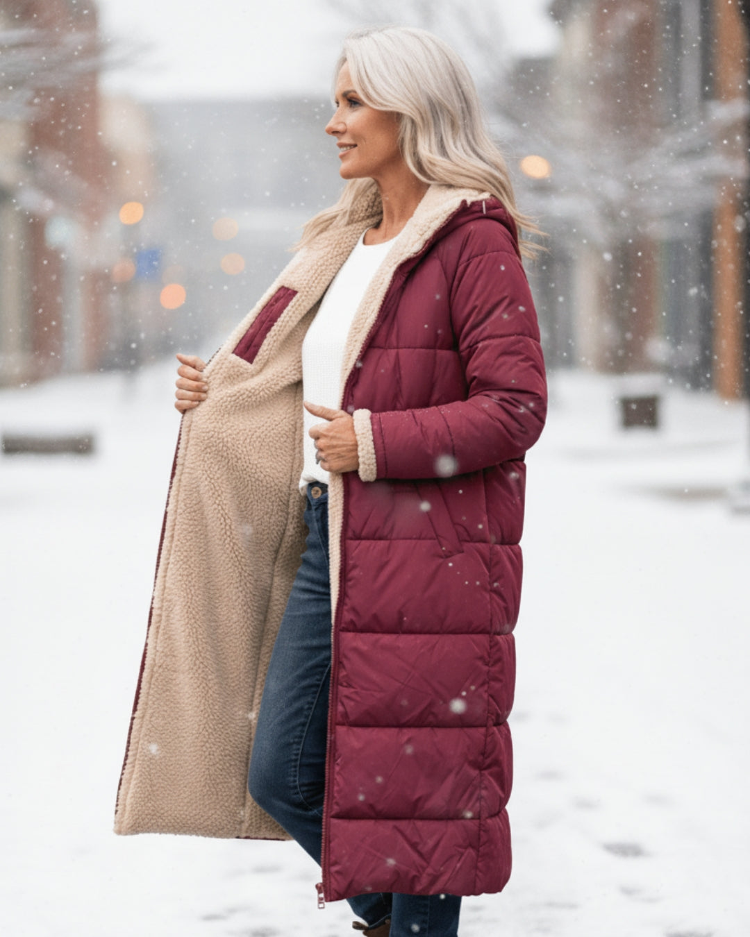 Solaine | Manteau d'Hiver