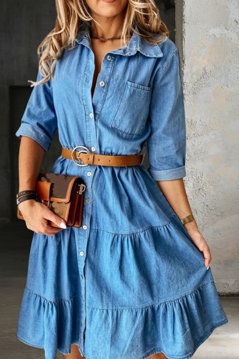 Robe Chiara en Jean Casual Chic
