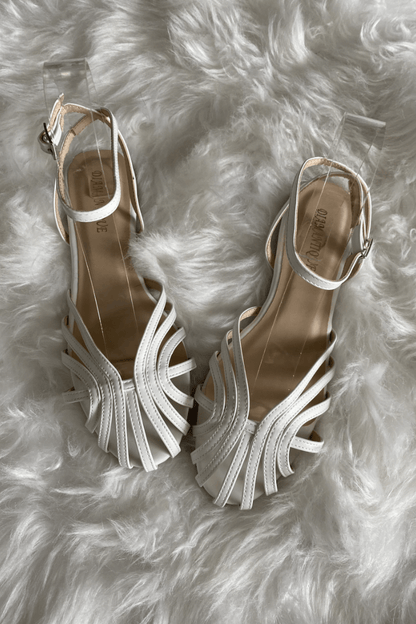 Victorine | Sandales Bijou Dorées