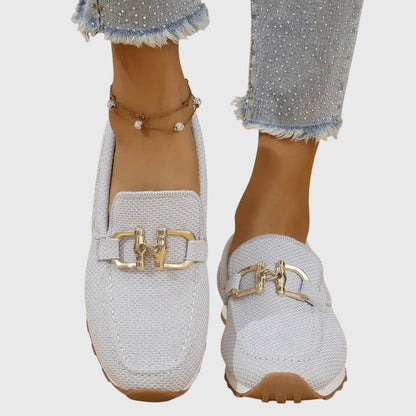 Thérèse | Mocassins Confort en Mesh à Mors et Semelle Antidérapante