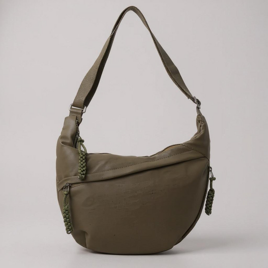 Violette | Sac Porté Épaule Vert Olive