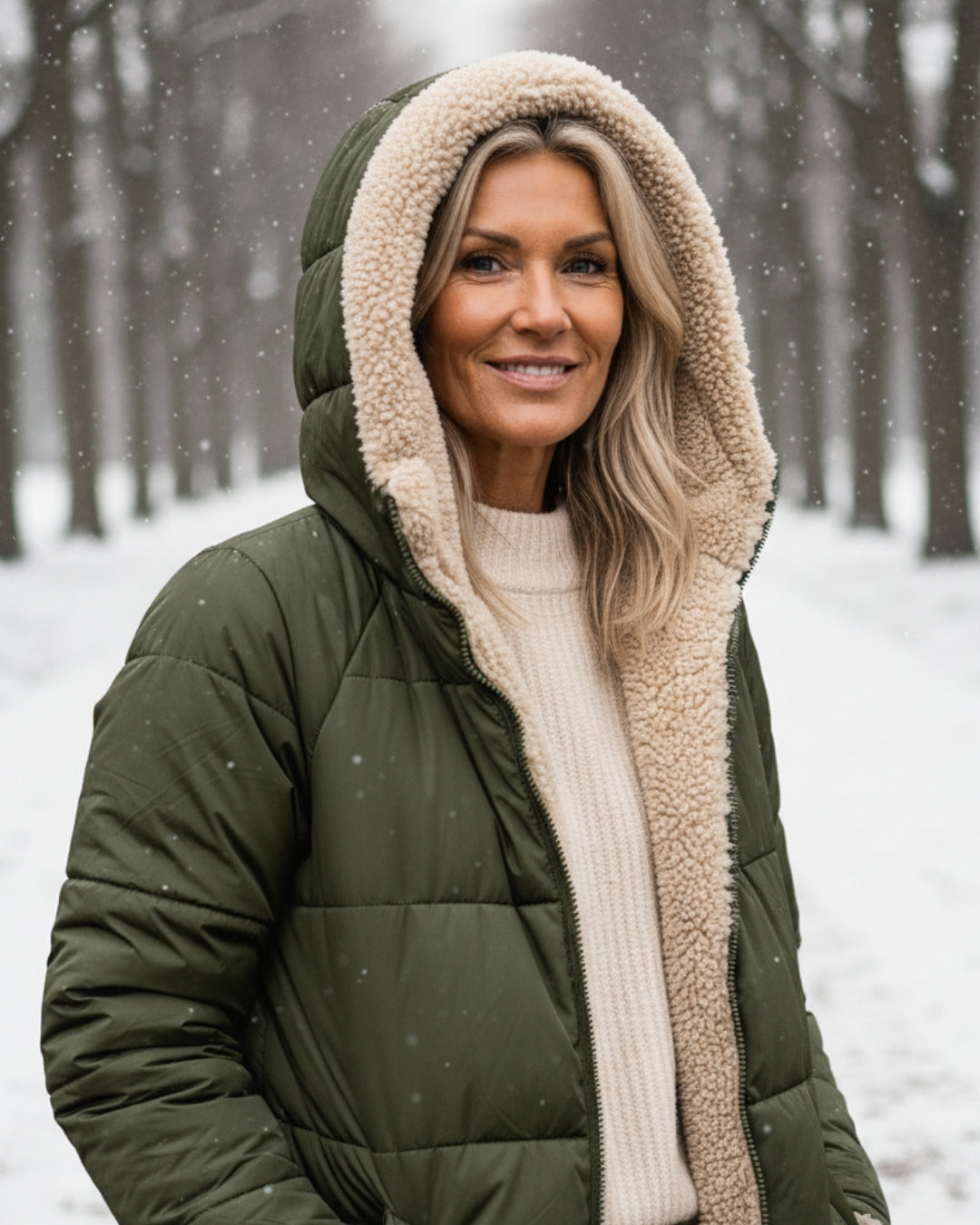 Solaine | Manteau d'Hiver