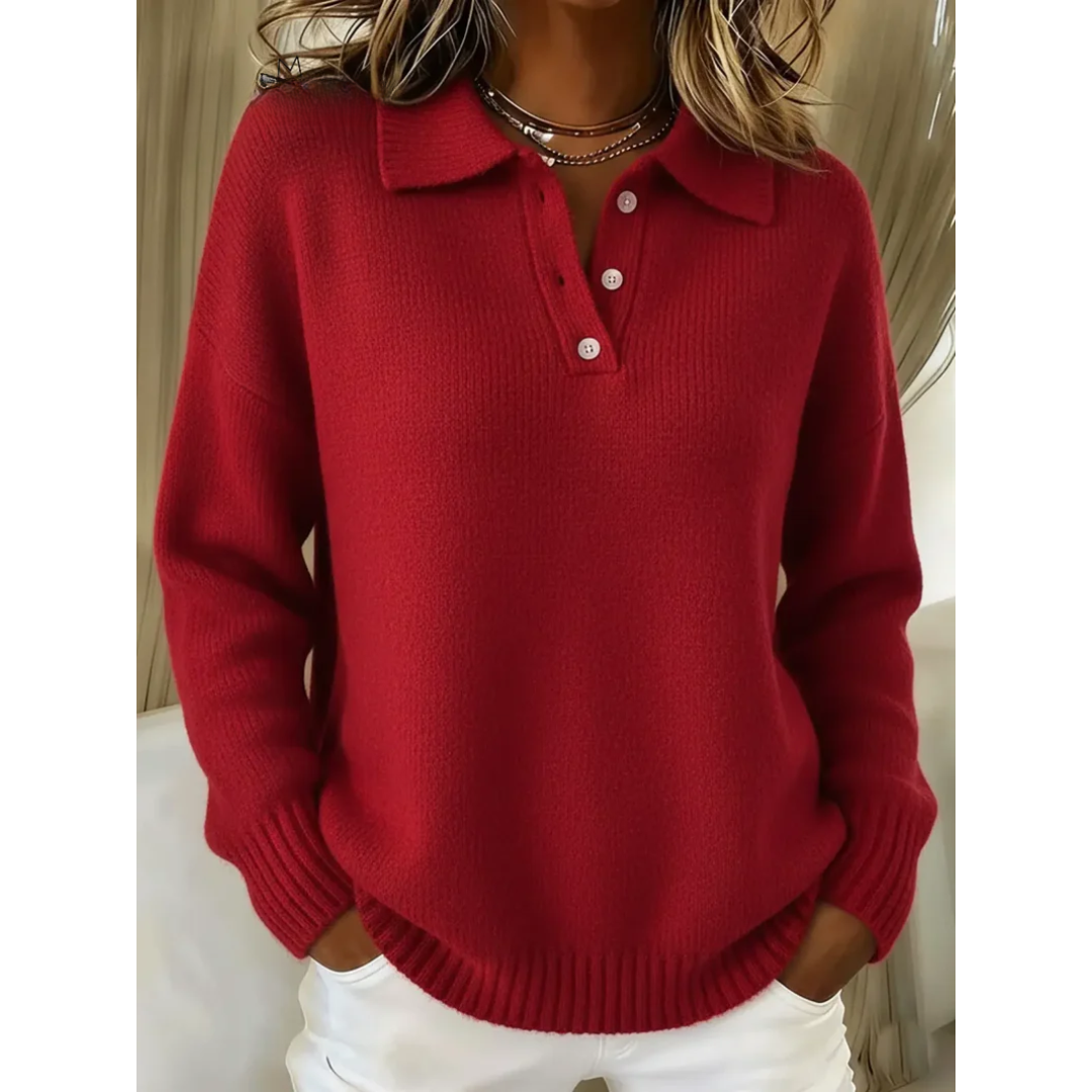 Martine | Pull Polo Doux
