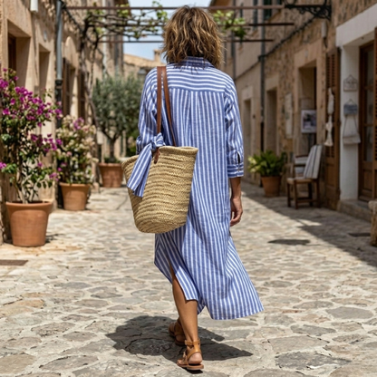 Willow | Élégante Robe d'Été Rayée