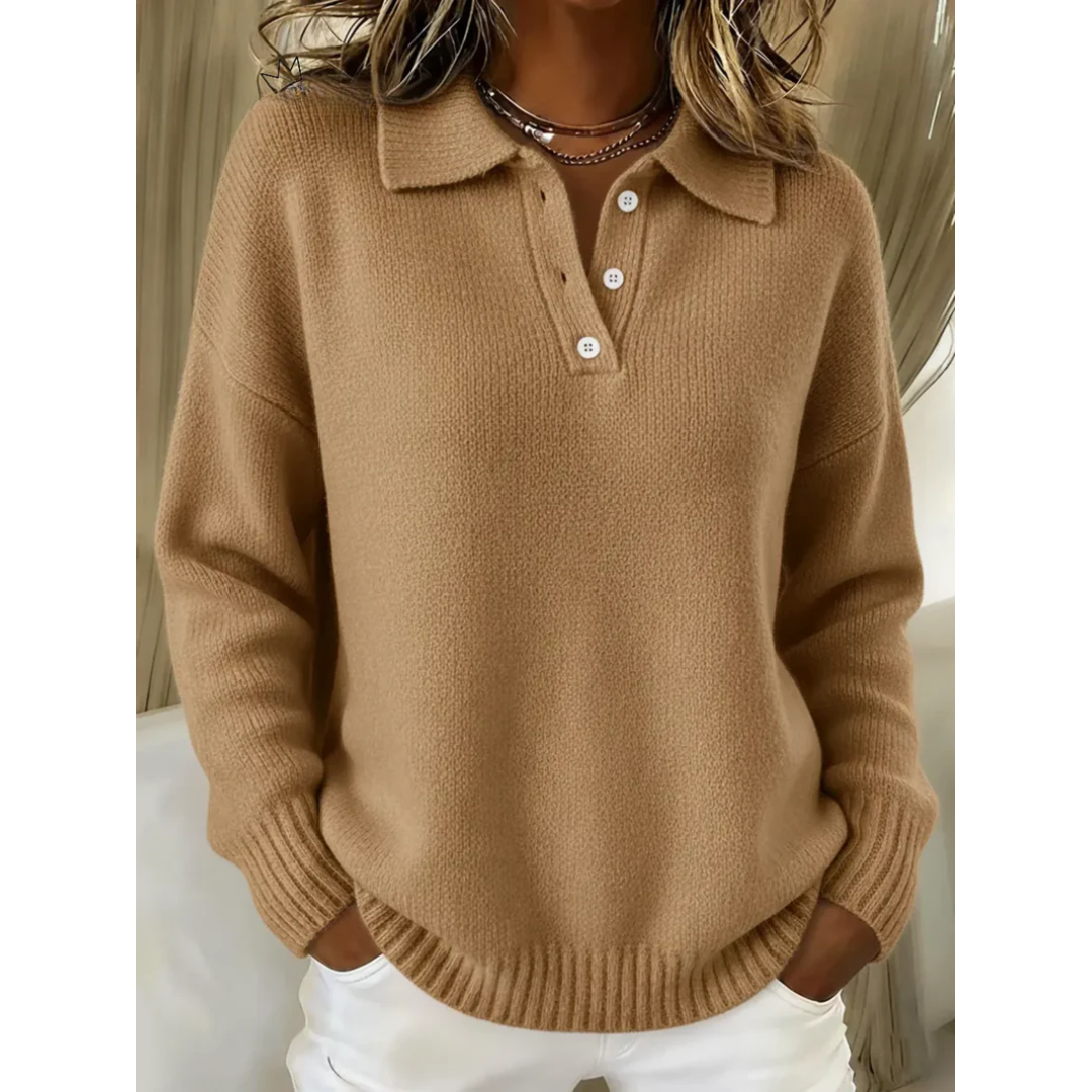 Martine | Pull Polo Doux