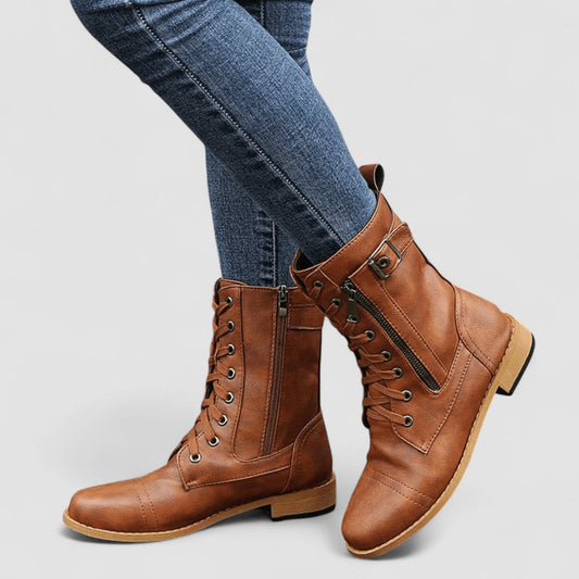 Aliette | Bottes western à boucles