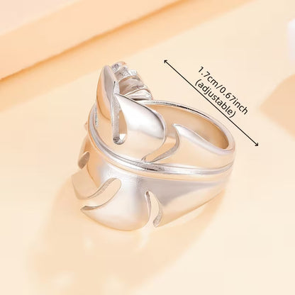 Bague Feuille de Monstera