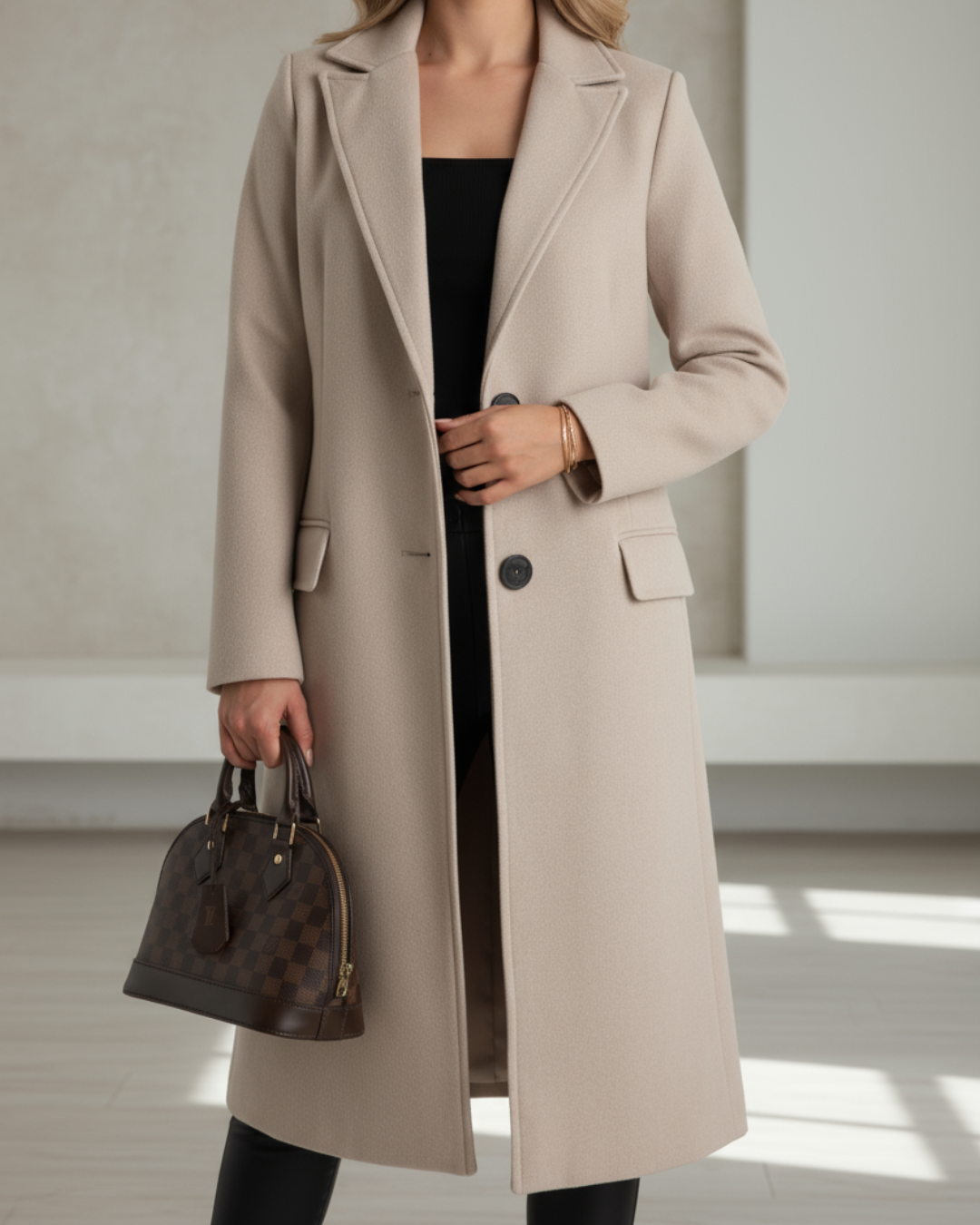 Anastasie | Long Manteau Élégant