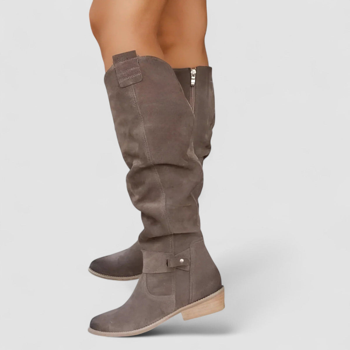 Adalgise | Bottes d'équitation souples montant jusqu'aux genoux