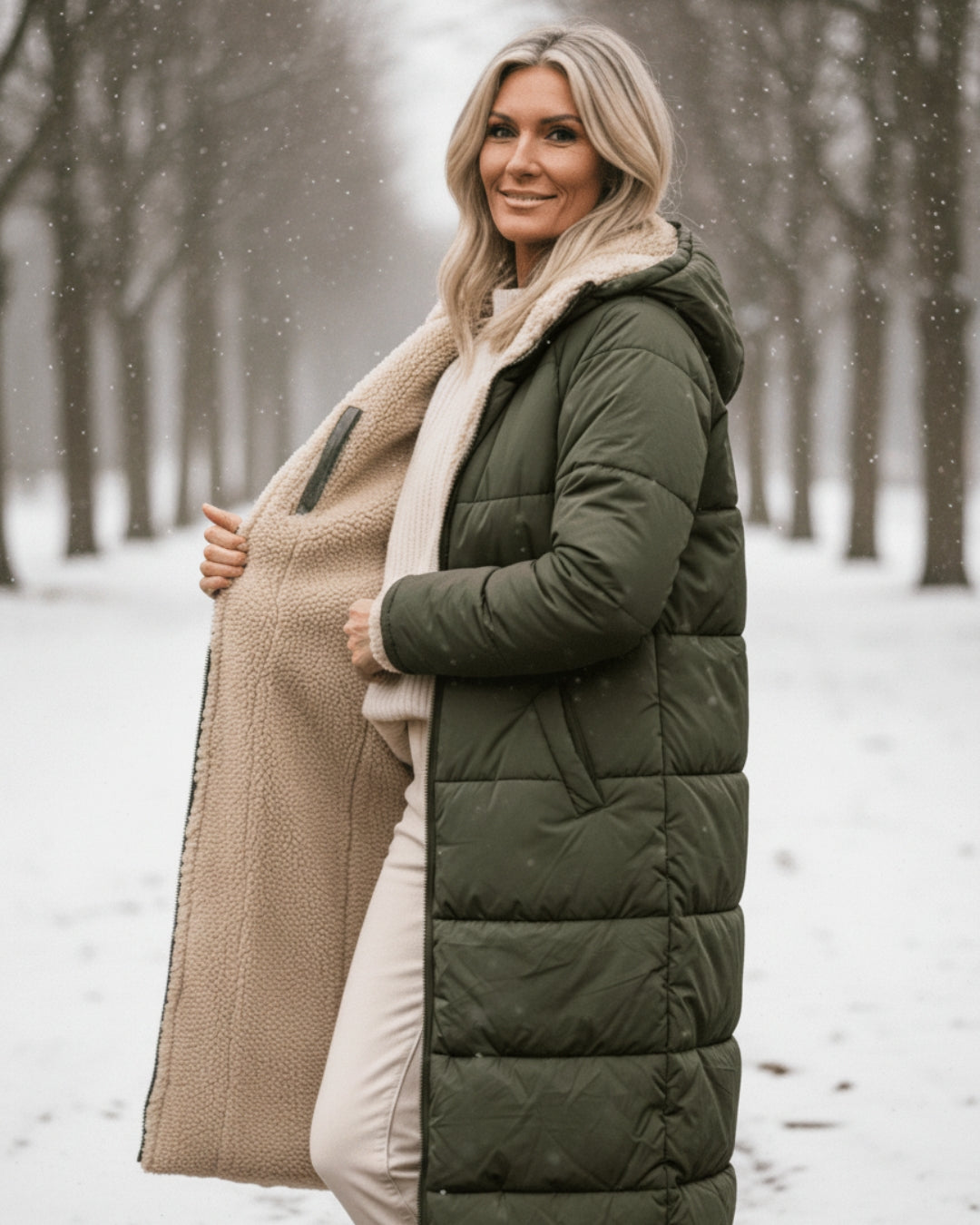 Solaine | Manteau d'Hiver