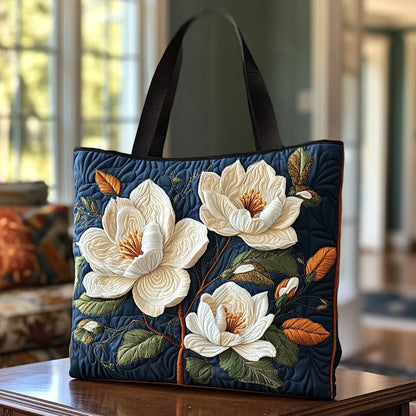 Sac Tote Matelassé – Délicat Magnolia