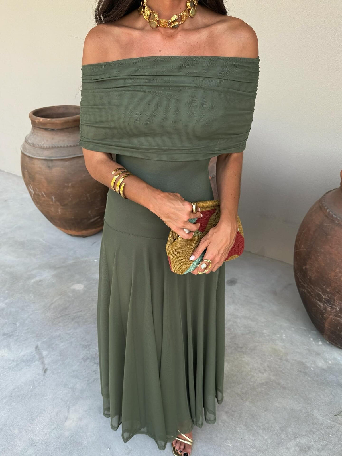 Marine | Robe Longue Tolède