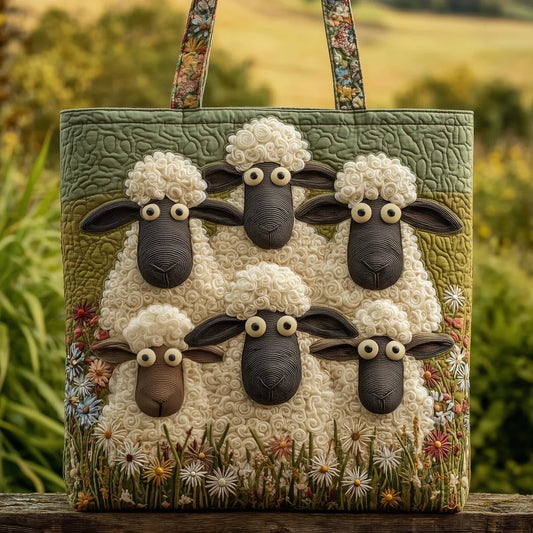 Sac Tote Matelassé – Cinq Moutons